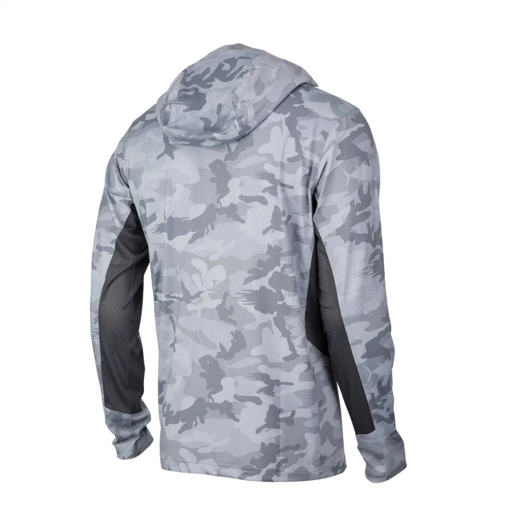 Custom Full Sublimation OEM Supply UV Protection Long Sleave Fishing Sport Wear