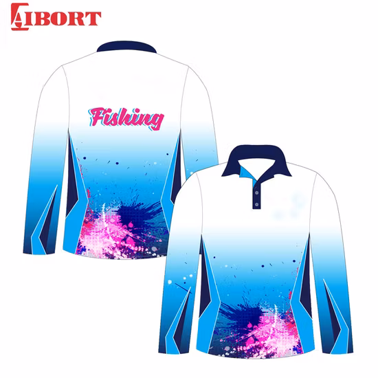 Aibort 2020 Ropa de pesca sublimada/Ropa de pesca personalizada/Ropa de pesca (J