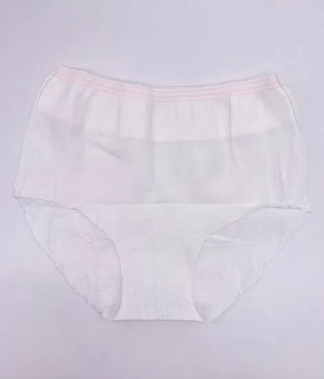 Ropa interior desechable de algodón para viajeros, masaje posparto para mujeres, SPA de alta calidad, ropa interior desechable de maternidad para niños